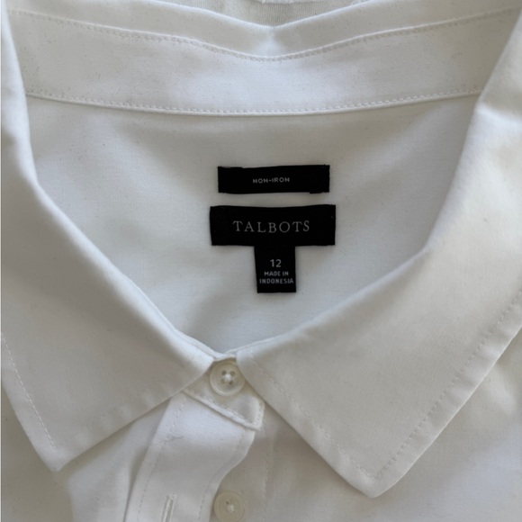 Talbots Non-Iron Blouse, Size 12 - Picture 5 of 5